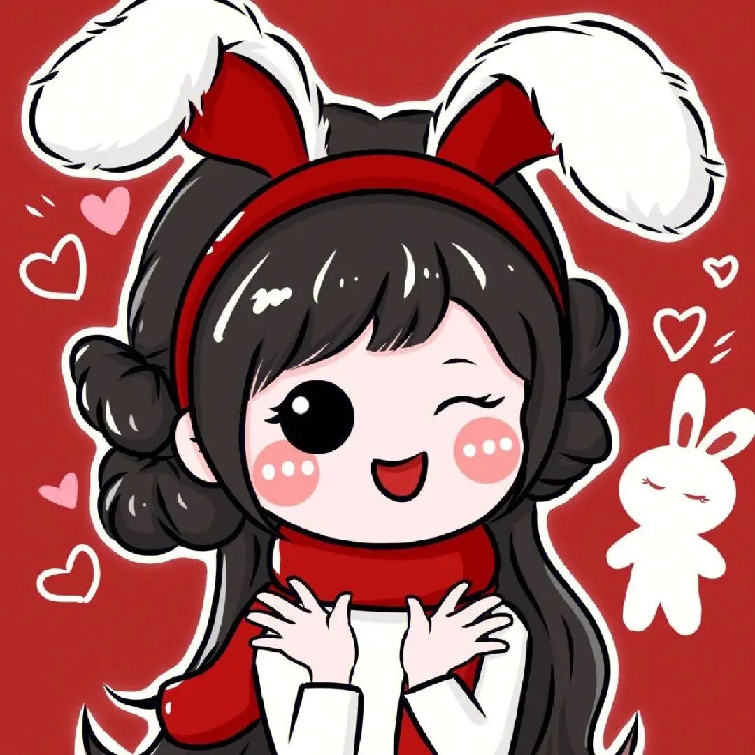 动漫头像  动漫女 动漫女头  动漫头像女 新年 新年头像