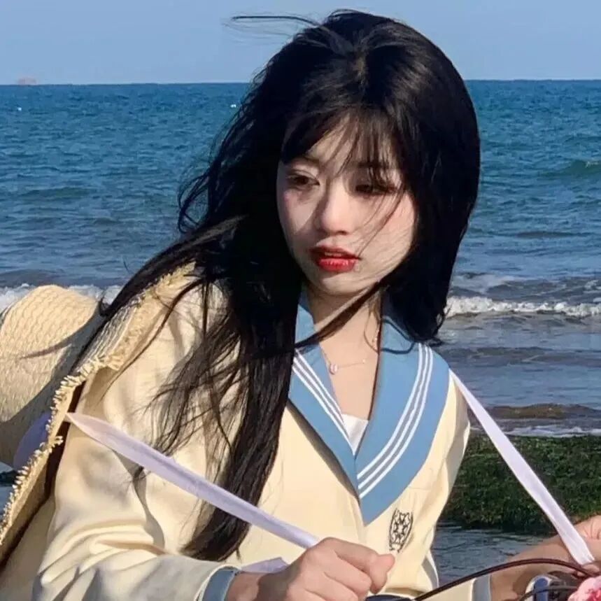 女生 女生头像 女头 海边 海边头像