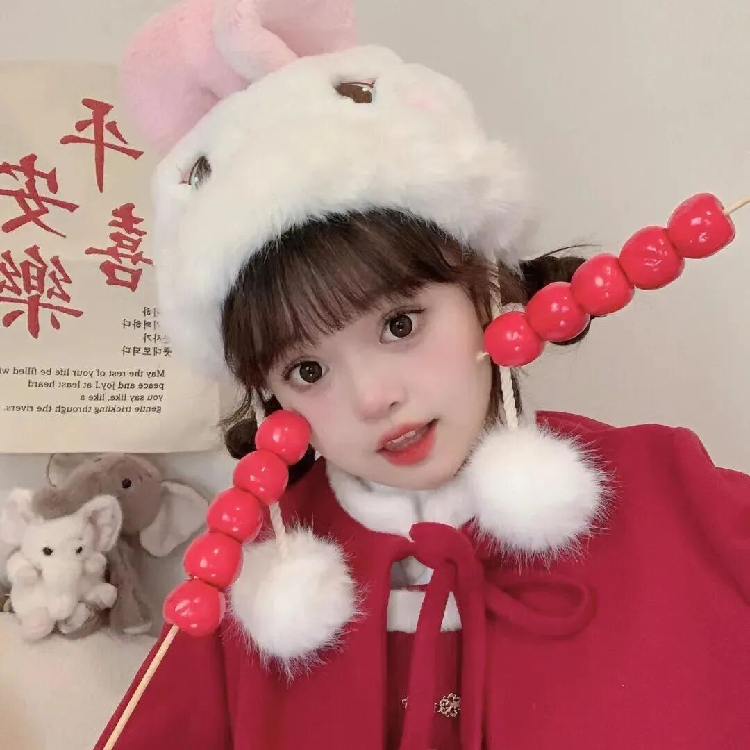 萌娃 萌娃头像 小女孩 小女孩头像 新年 新年头像 