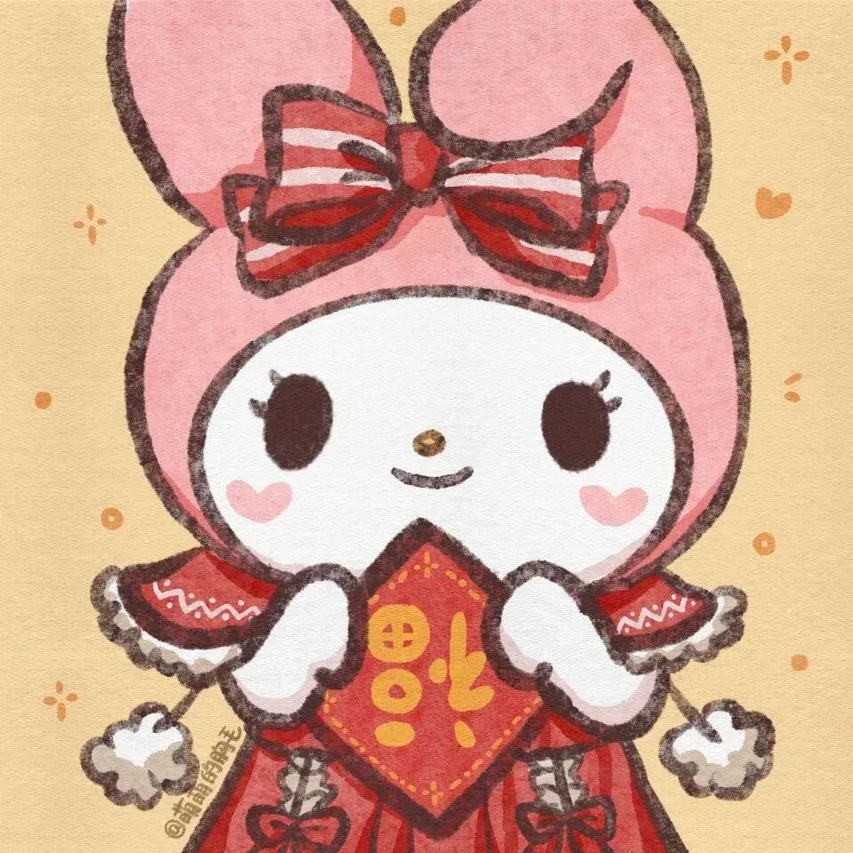 闺蜜头像 闺蜜 动漫闺蜜头像  三人闺蜜 三人闺蜜头像 新年 新年头像 新年闺蜜 新年闺蜜头像 美乐蒂 美乐蒂头像
