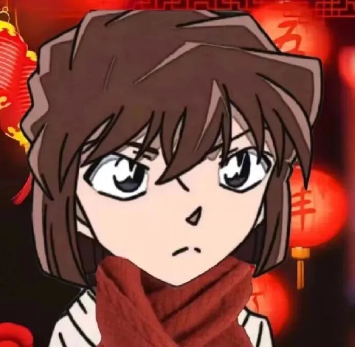 动漫头像 动漫女 动漫女头 动漫头像女 柯南 柯南头像 新年 新年头像 团头 开黑 开黑头像