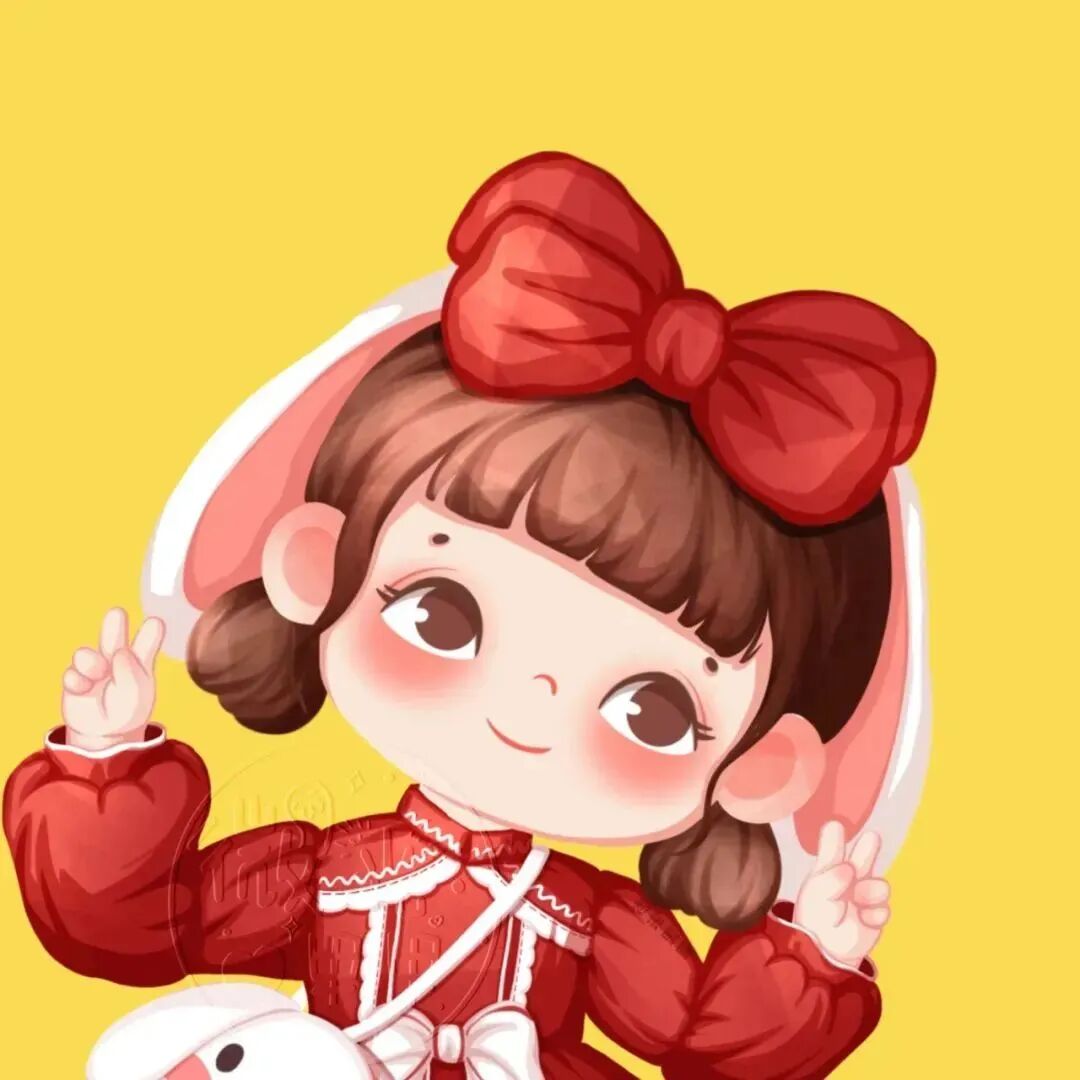 动漫头像  动漫女 动漫女头  动漫头像女 新年 新年头像