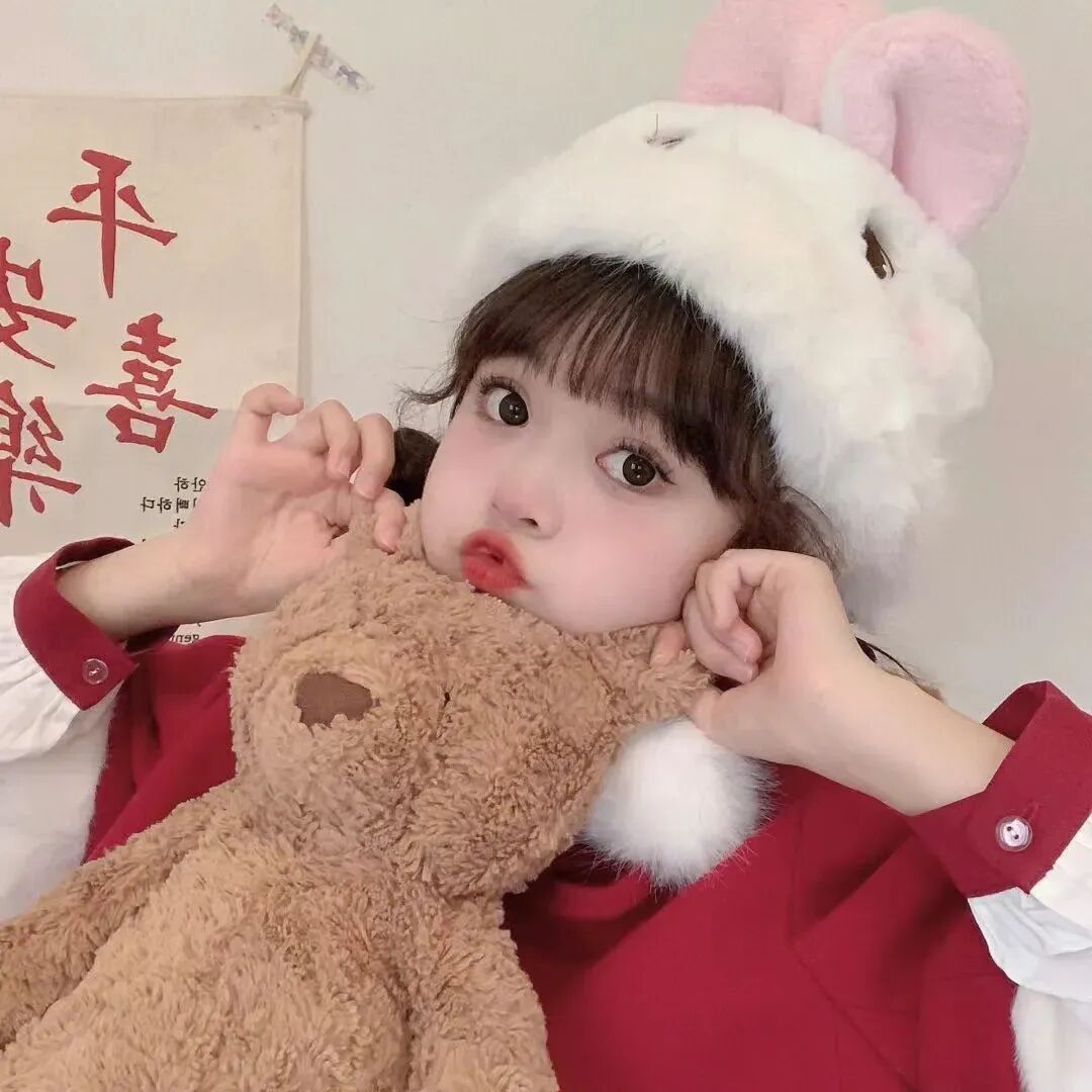 萌娃 萌娃头像 小女孩 小女孩头像 新年 新年头像 