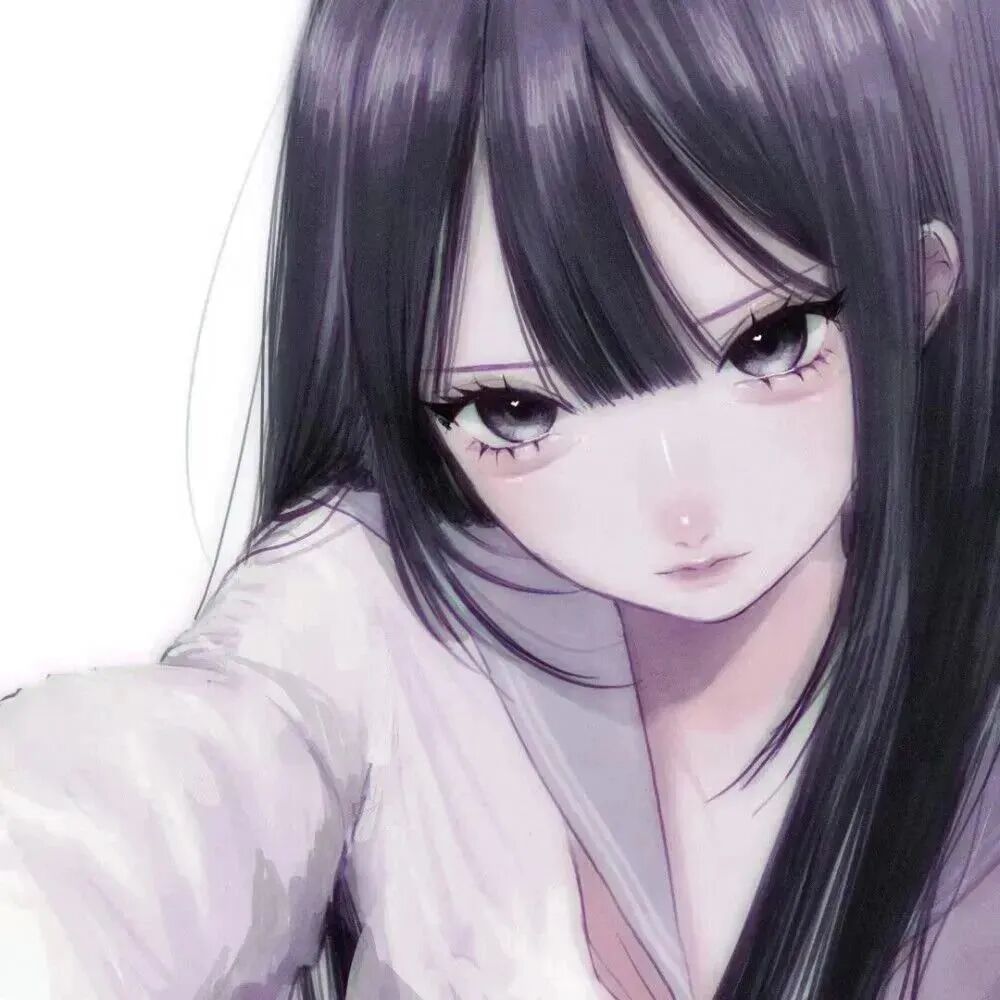 纯欲动漫头像女
