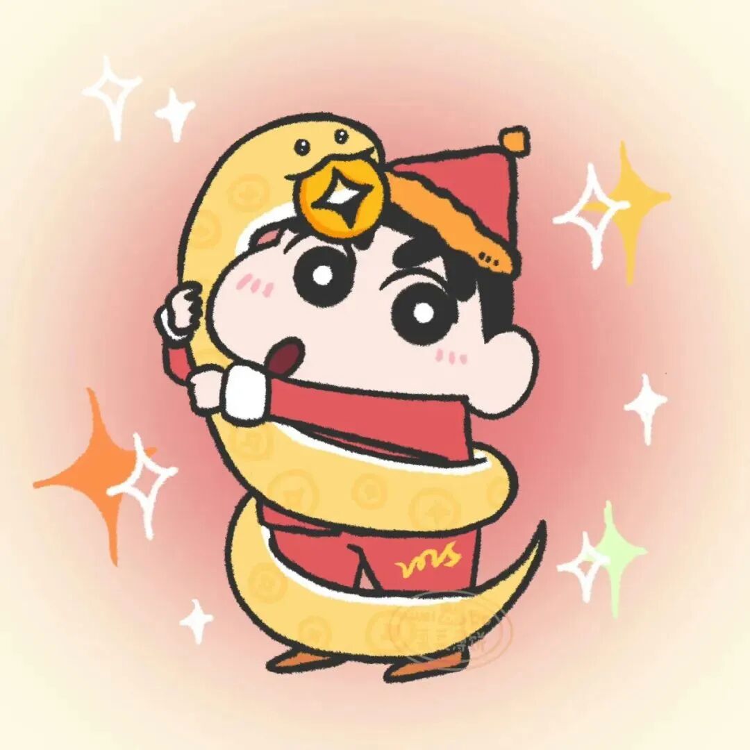znguenuqopcunjie新年蜡笔小新卡通情侣头像