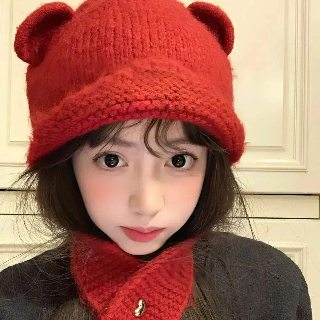 新年甜妹女生头像