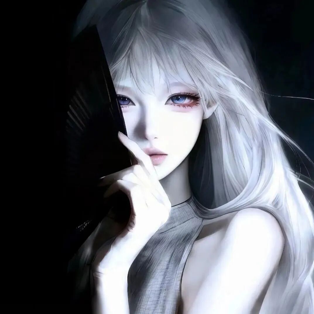 暗黑动漫头像女