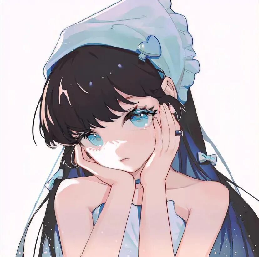甜妹手绘动漫头像女