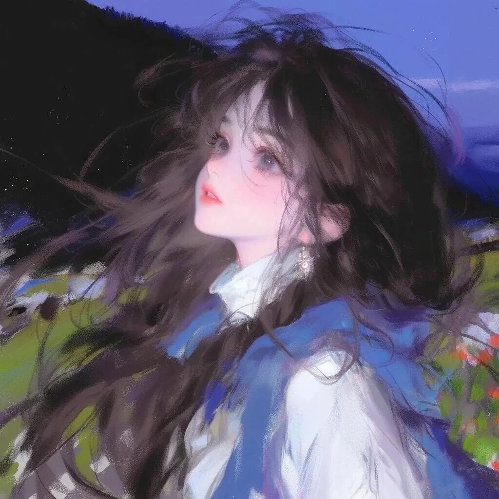 zngycsongchiduiyou自由感六人闺蜜头像插画闺蜜头像