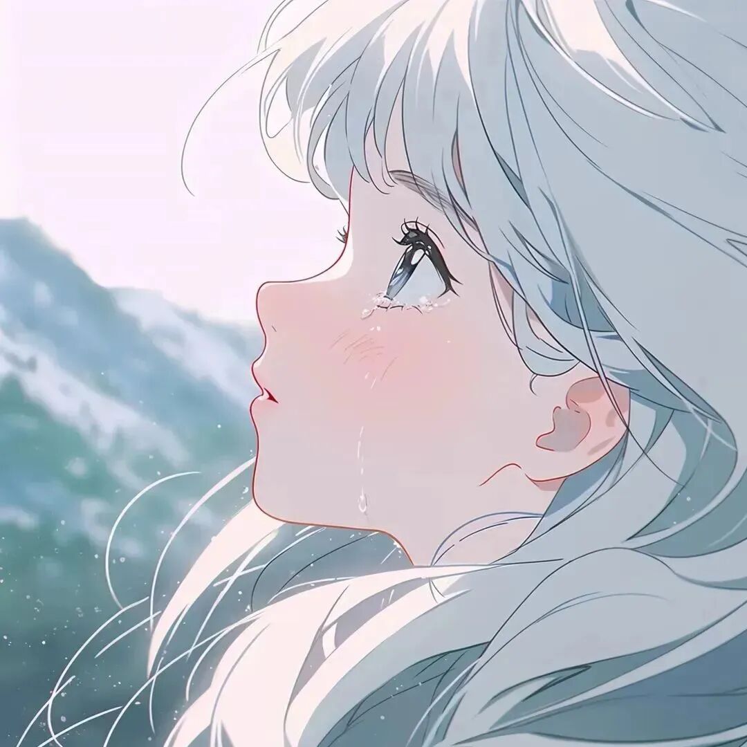 伤感动漫头像女