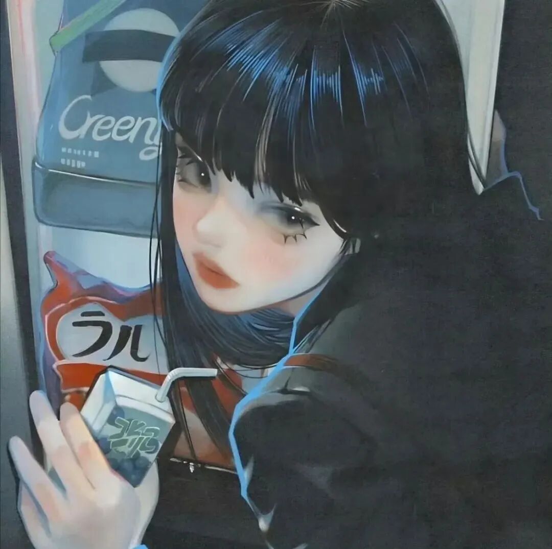 高冷动漫头像女