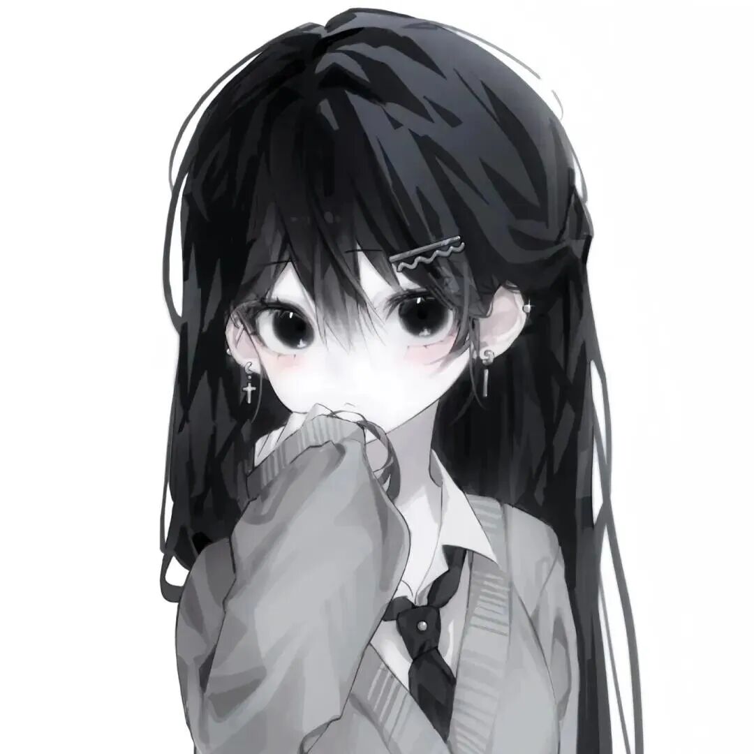学院风动漫头像女
