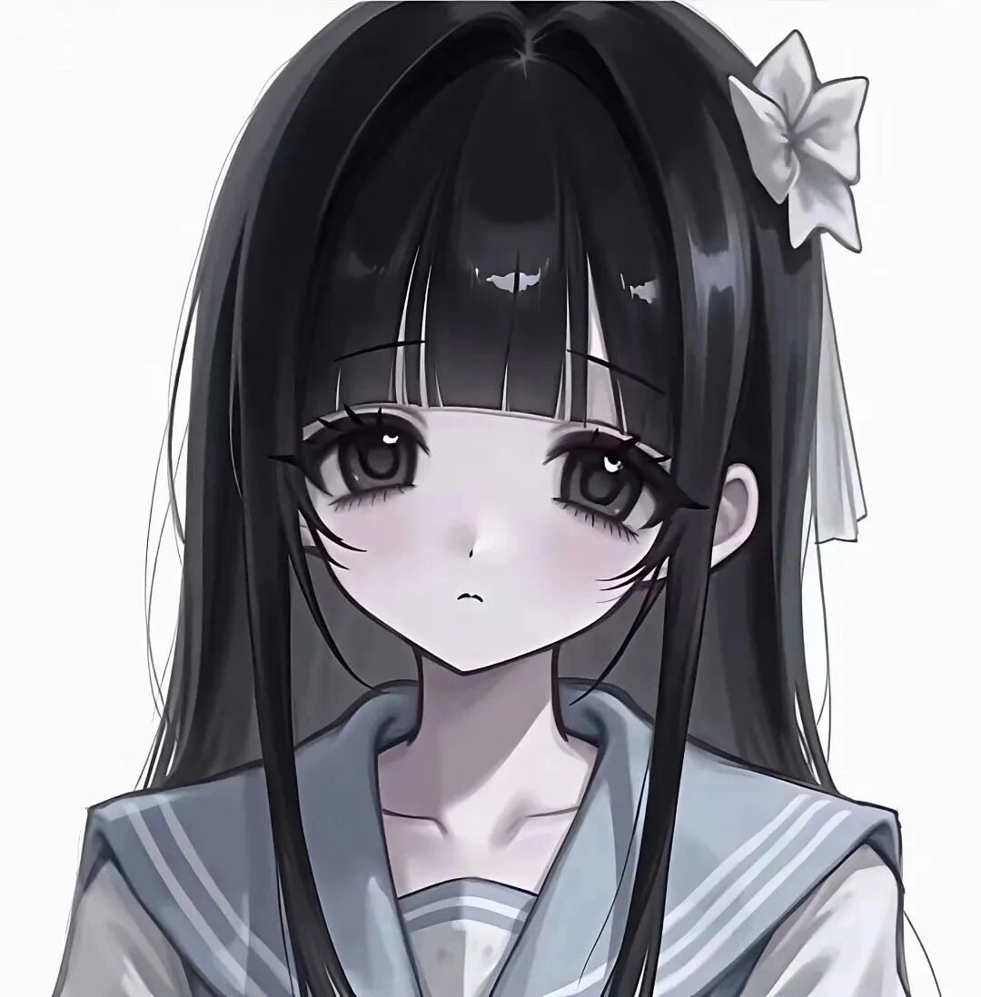 学院风动漫头像女
