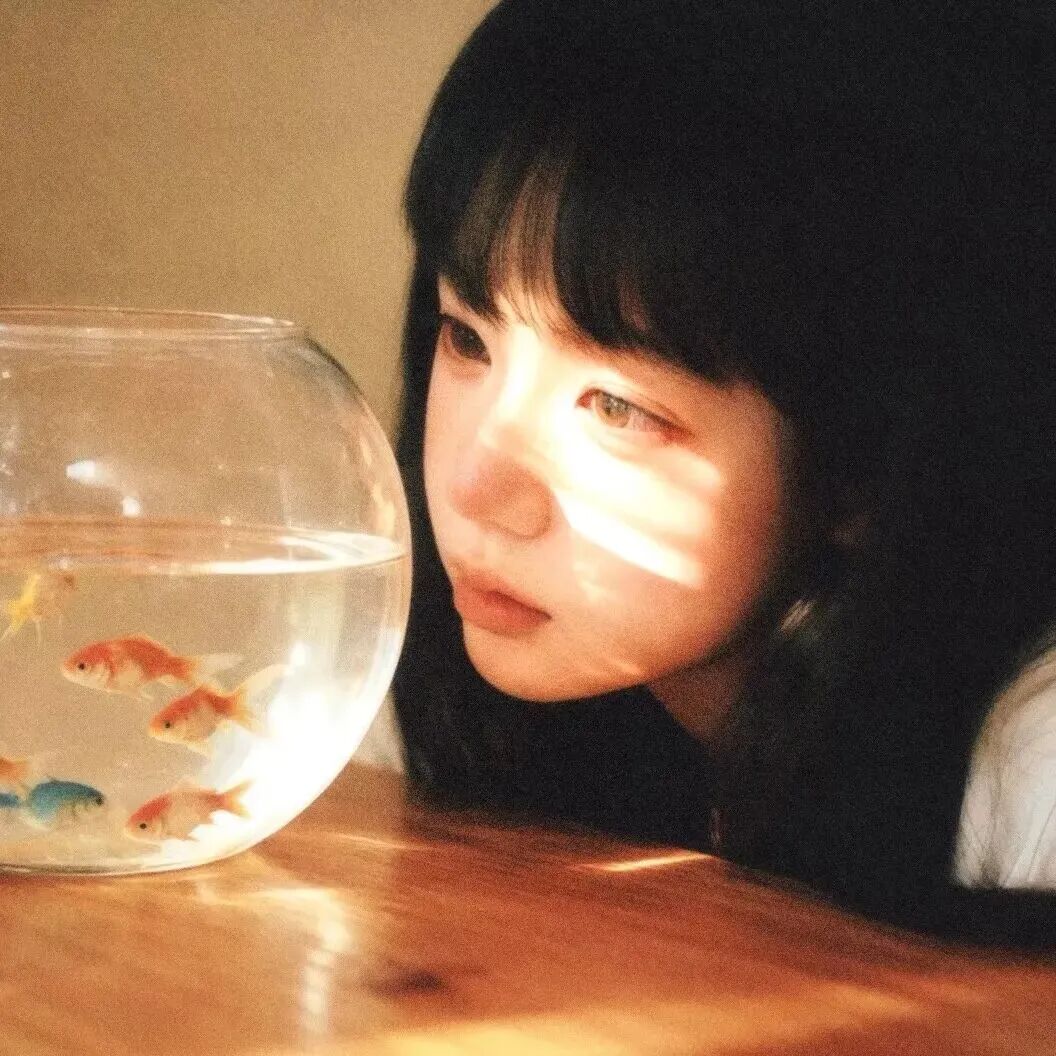 金鱼清冷女生头像