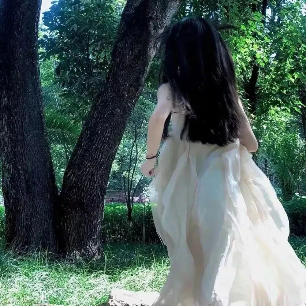 小清新不露脸女生头像