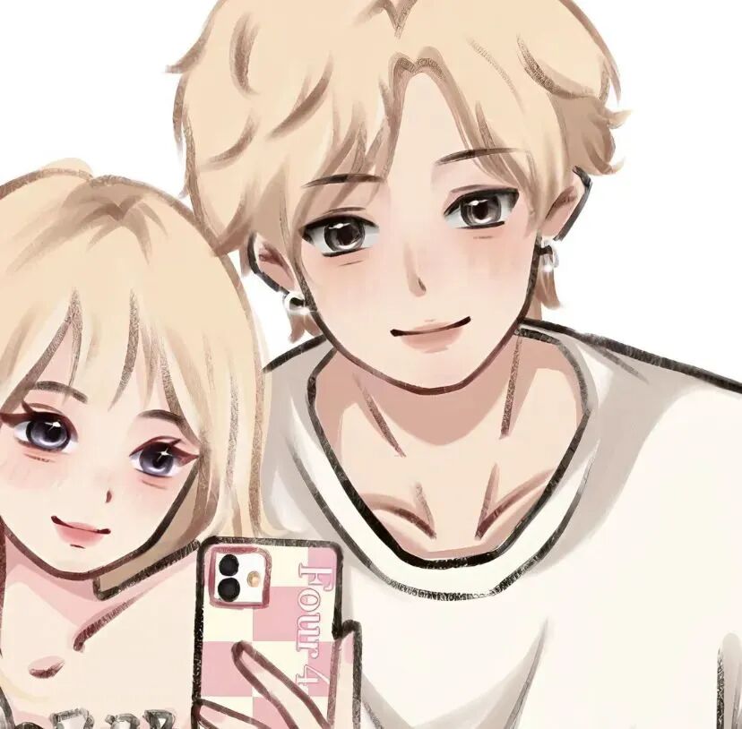 zipaisjloveqw自拍手机手绘情侣头像