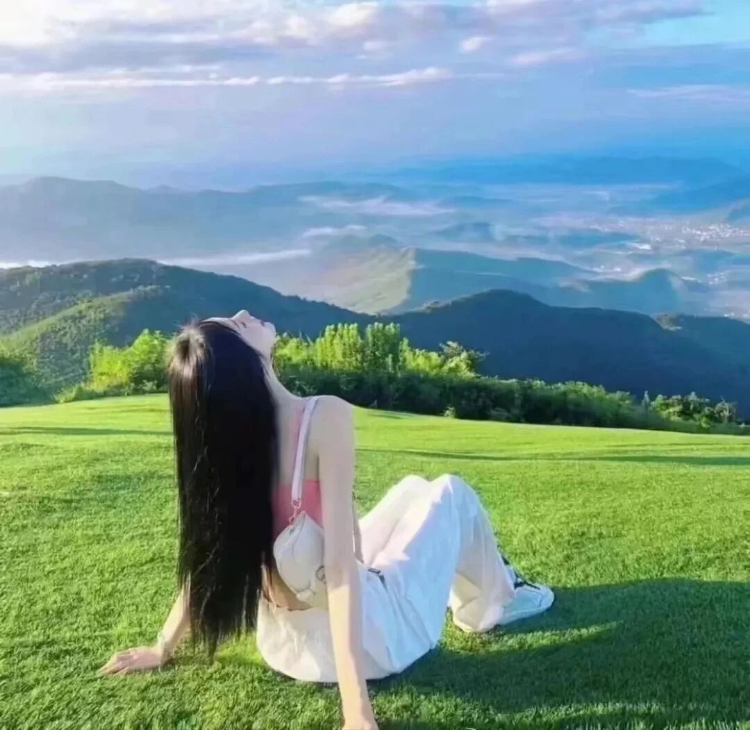 小清新不露脸女生头像