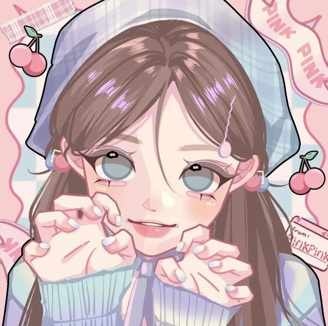 甜妹手绘动漫头像女