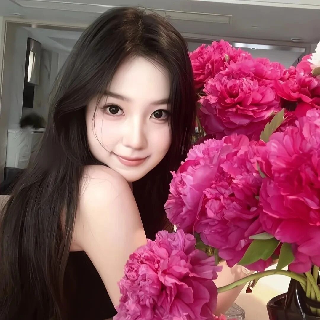 鲜花温柔女生头像