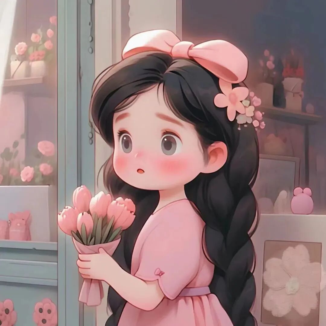weimeiguimitouhua唯美鲜花四人闺蜜头像动漫闺蜜头像