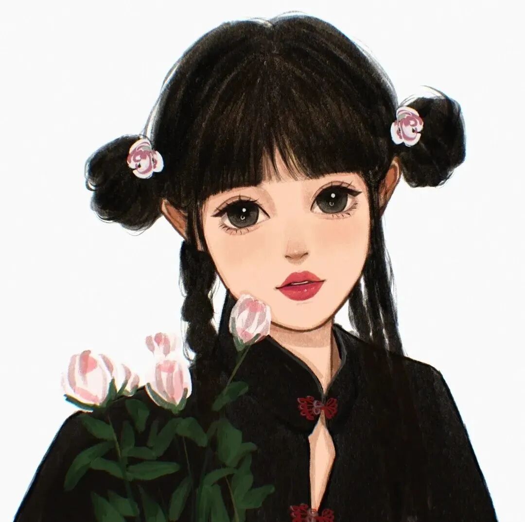 手绘动漫头像女