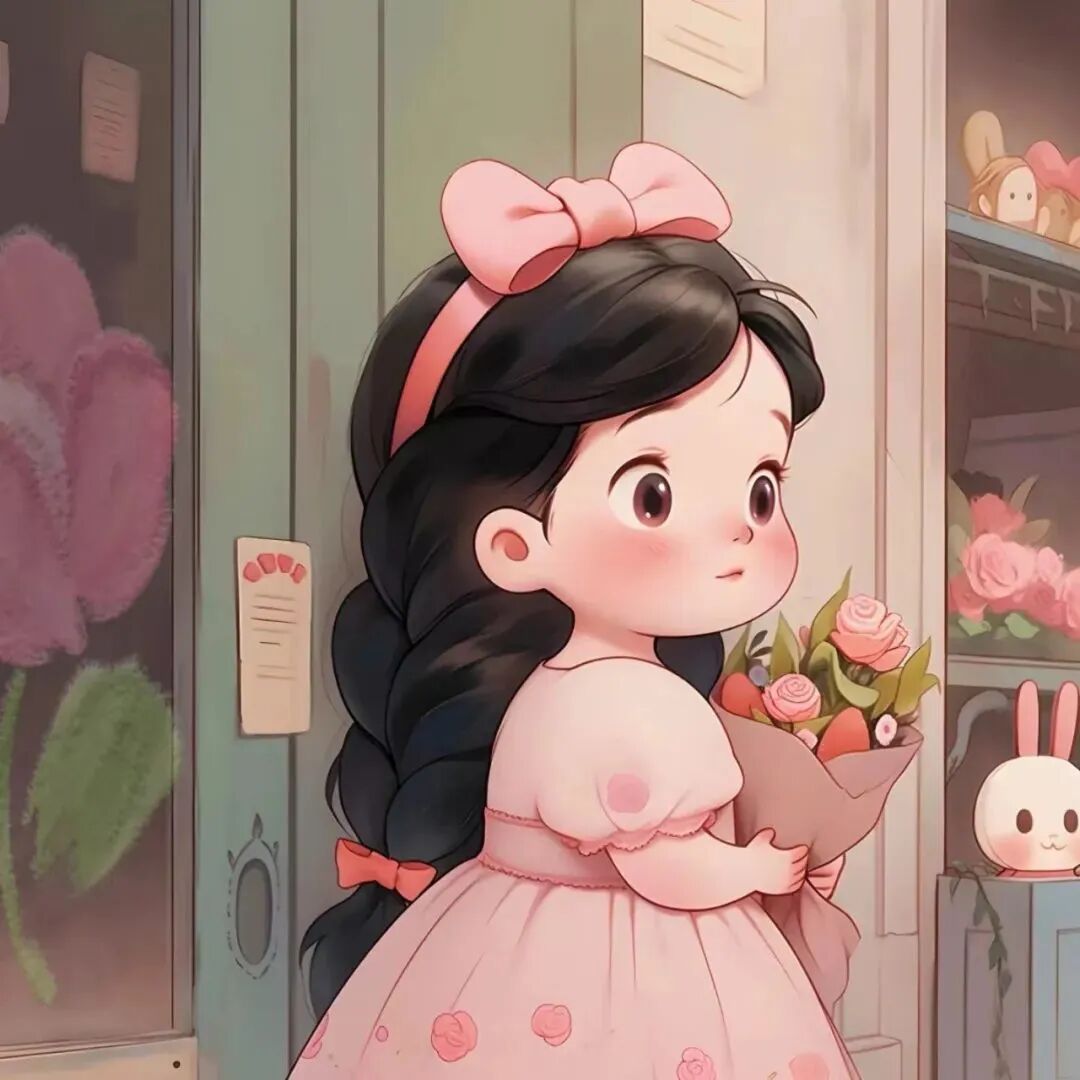 weimeiguimitouhua唯美鲜花四人闺蜜头像动漫闺蜜头像