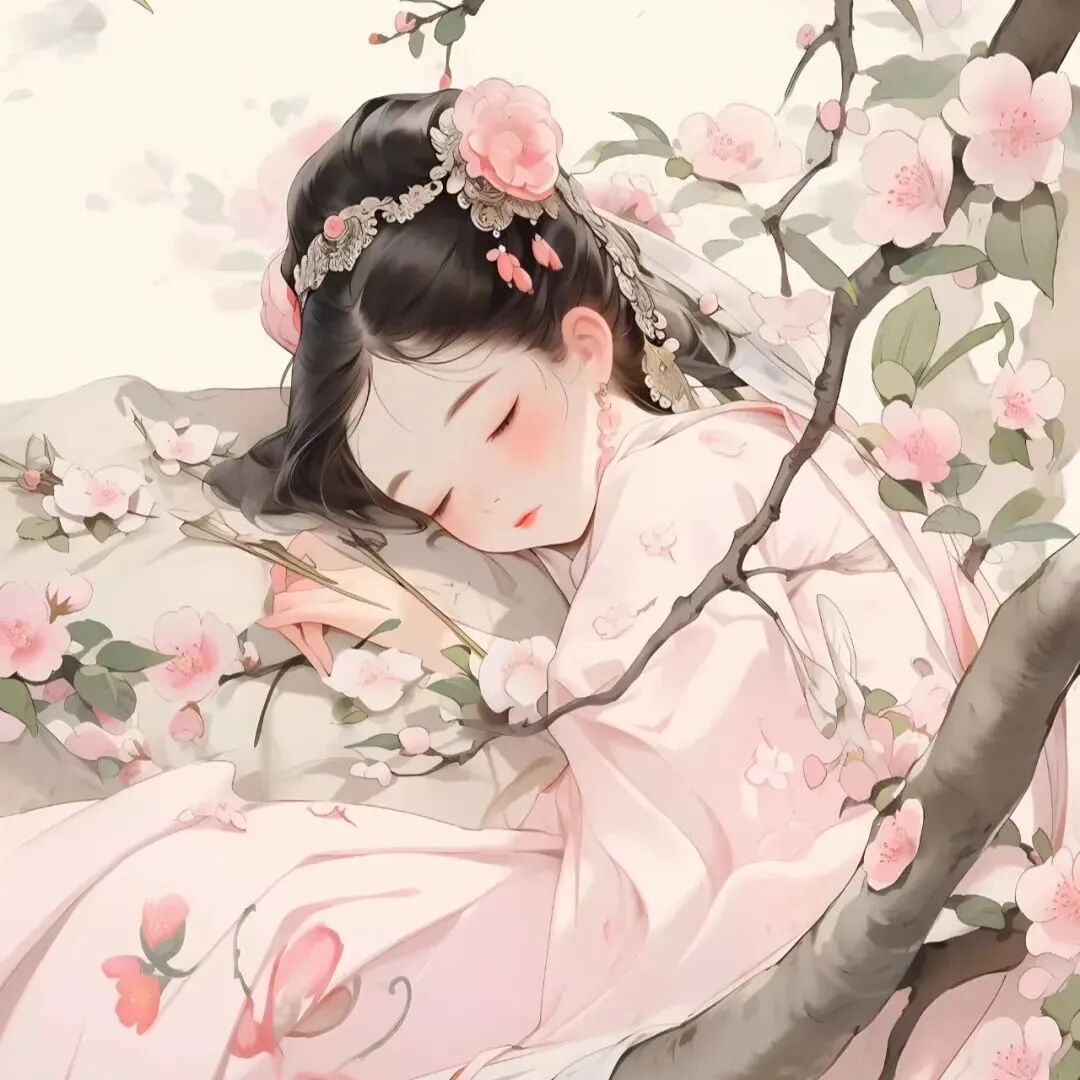 gufengguimitouqw古风四人闺蜜头像动漫闺蜜头像