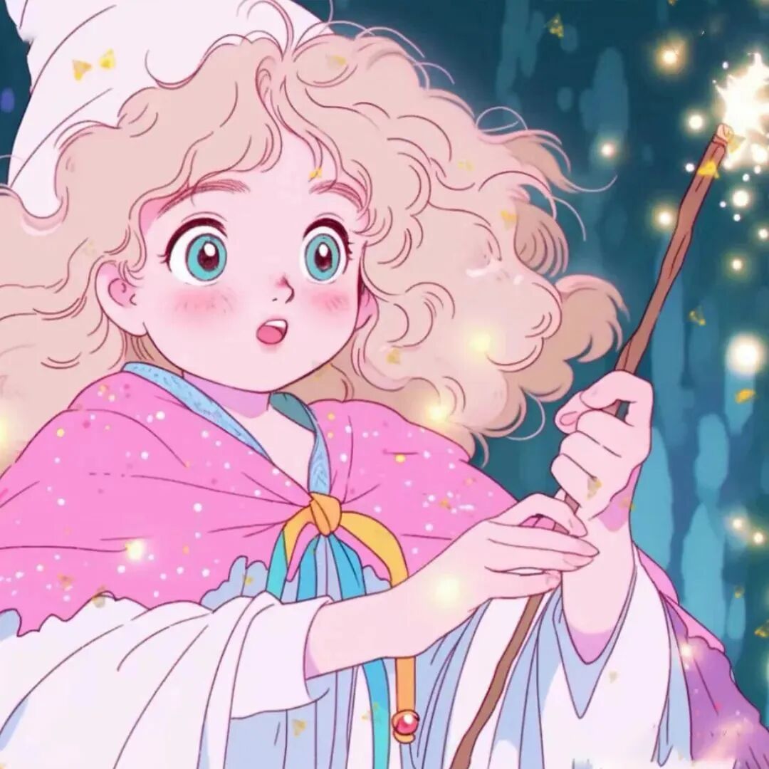 nvwuguimitoua女巫魔法四人闺蜜头像动漫闺蜜头像