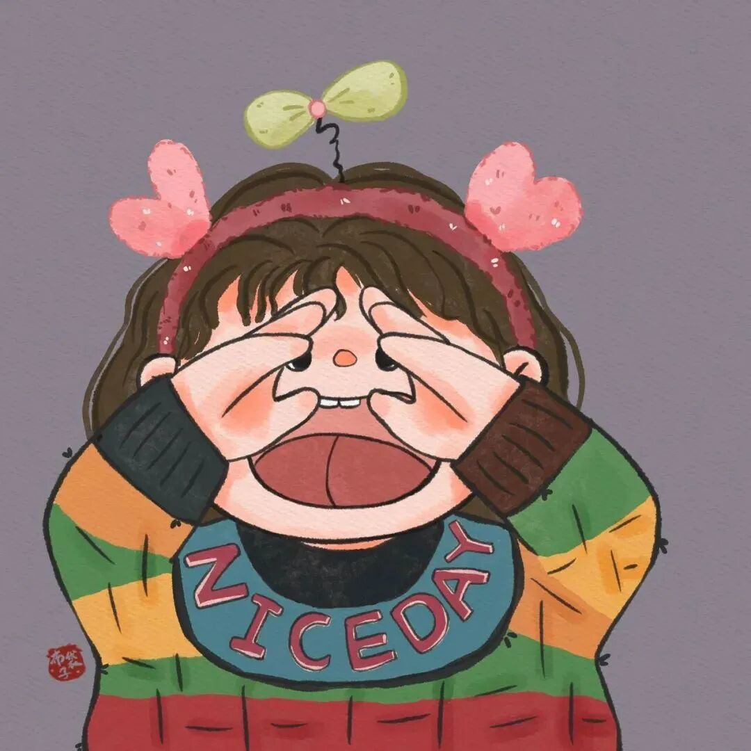 dazuikatongqinglvtou大嘴卡通i情侣头像
