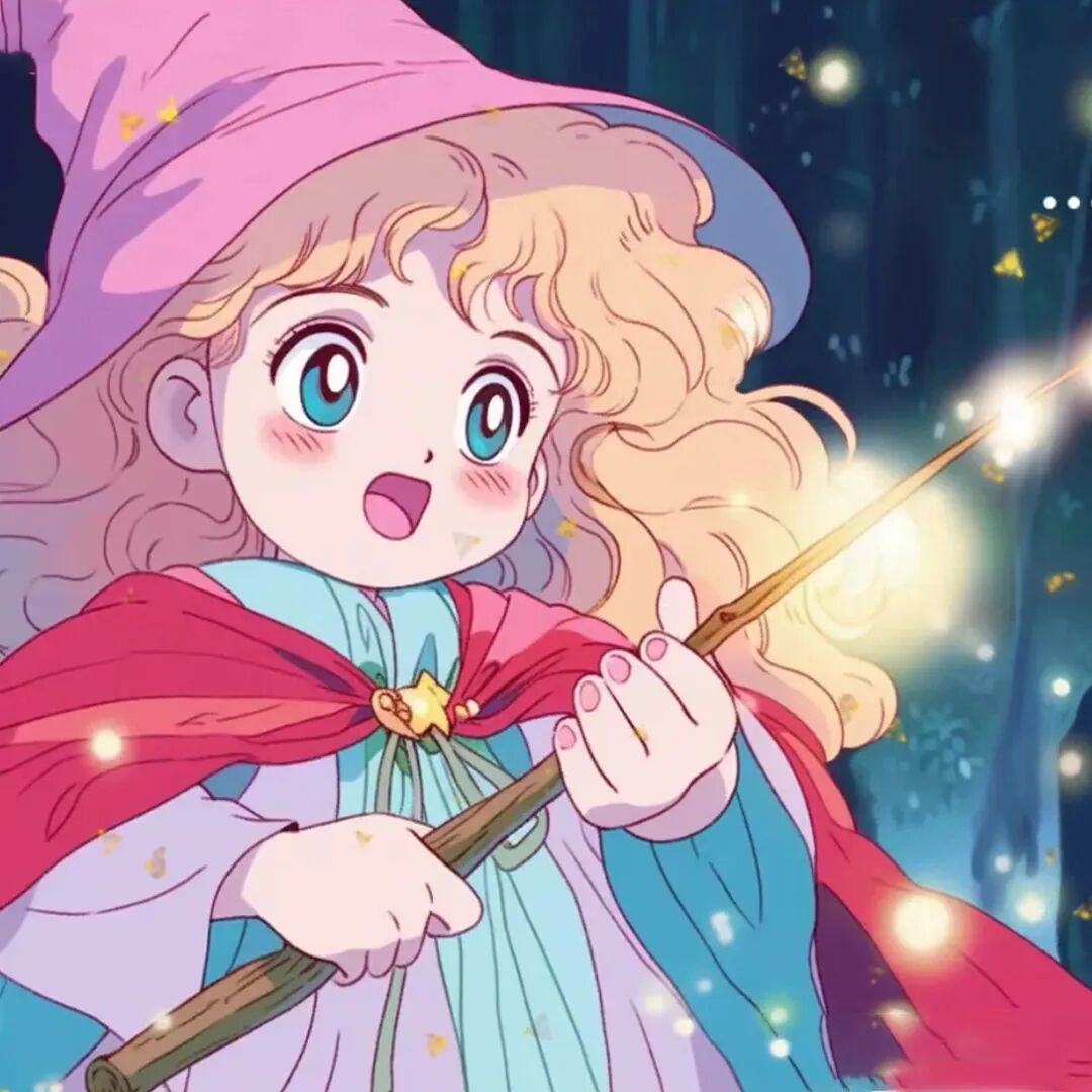 nvwuguimitoua女巫魔法四人闺蜜头像动漫闺蜜头像