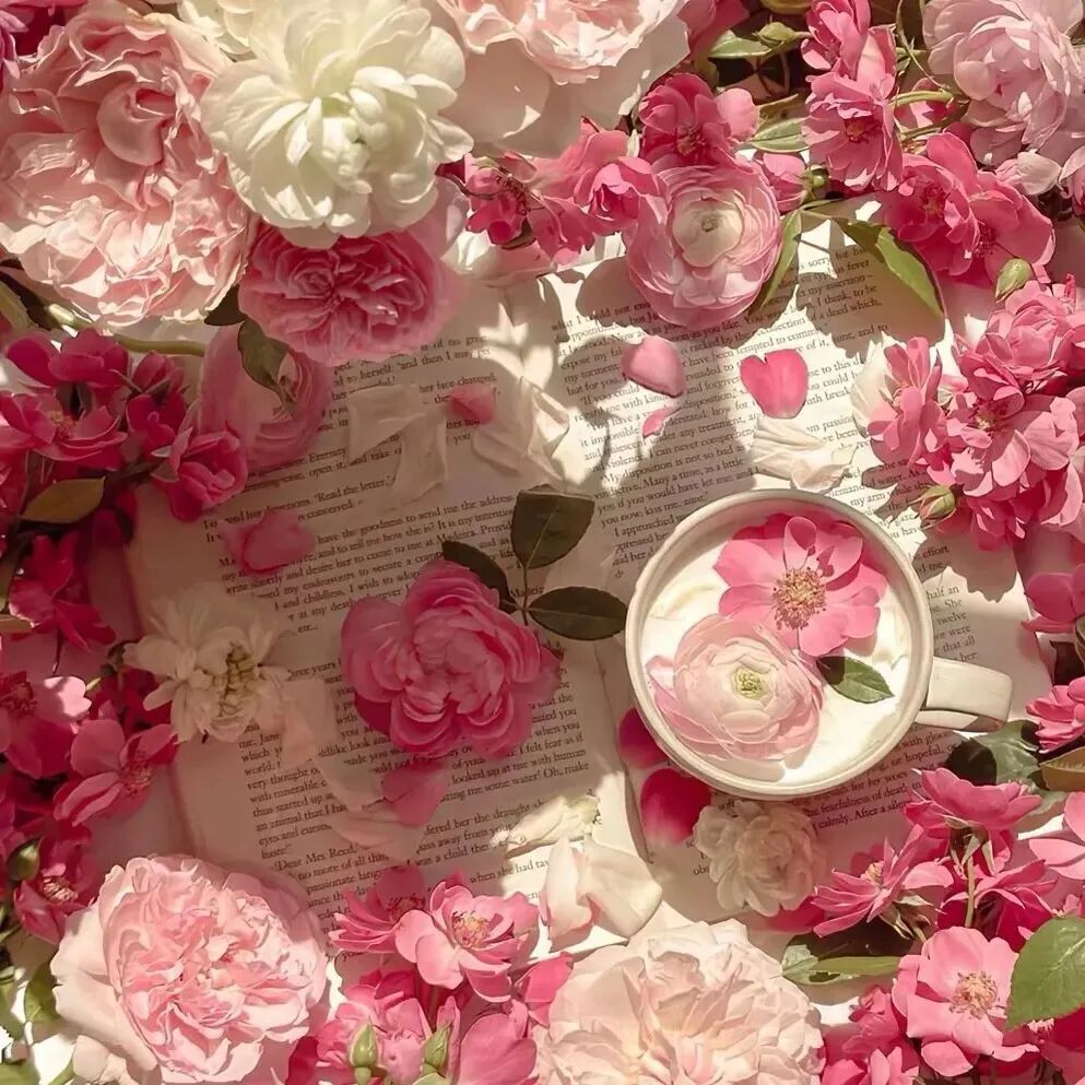 鲜花背景图