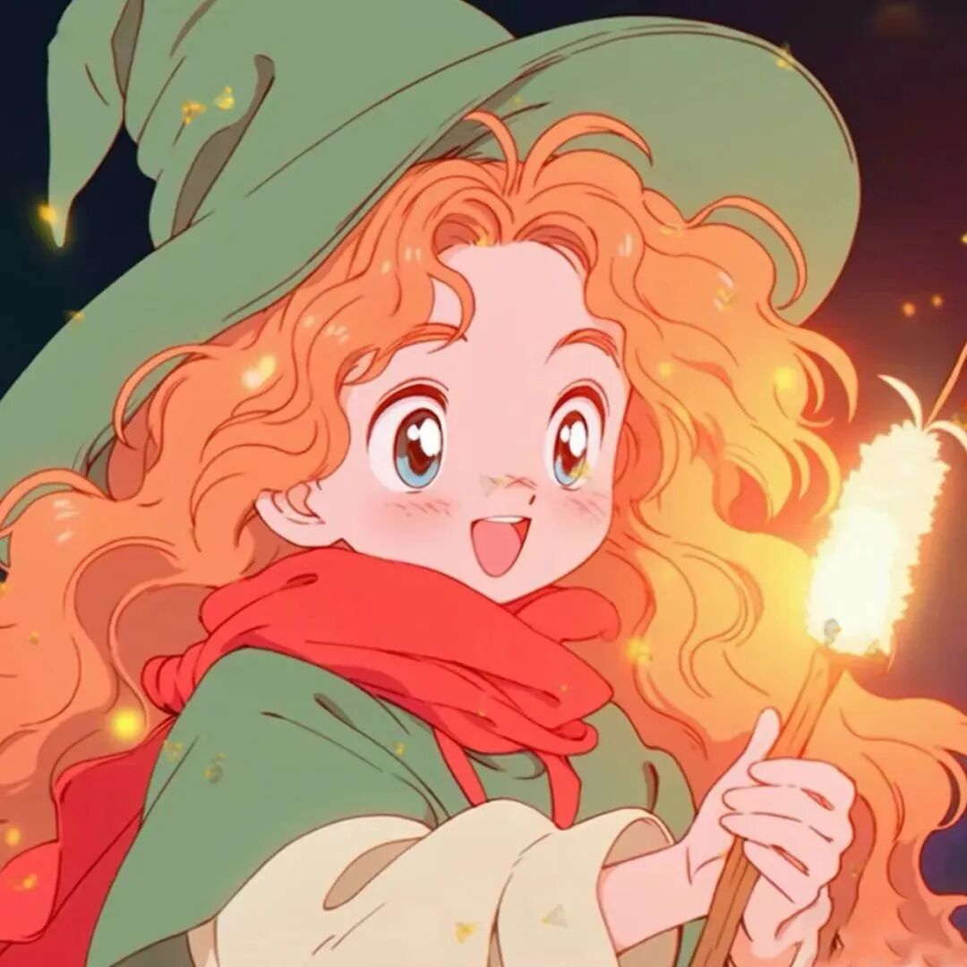 nvwuguimitoua女巫魔法四人闺蜜头像动漫闺蜜头像