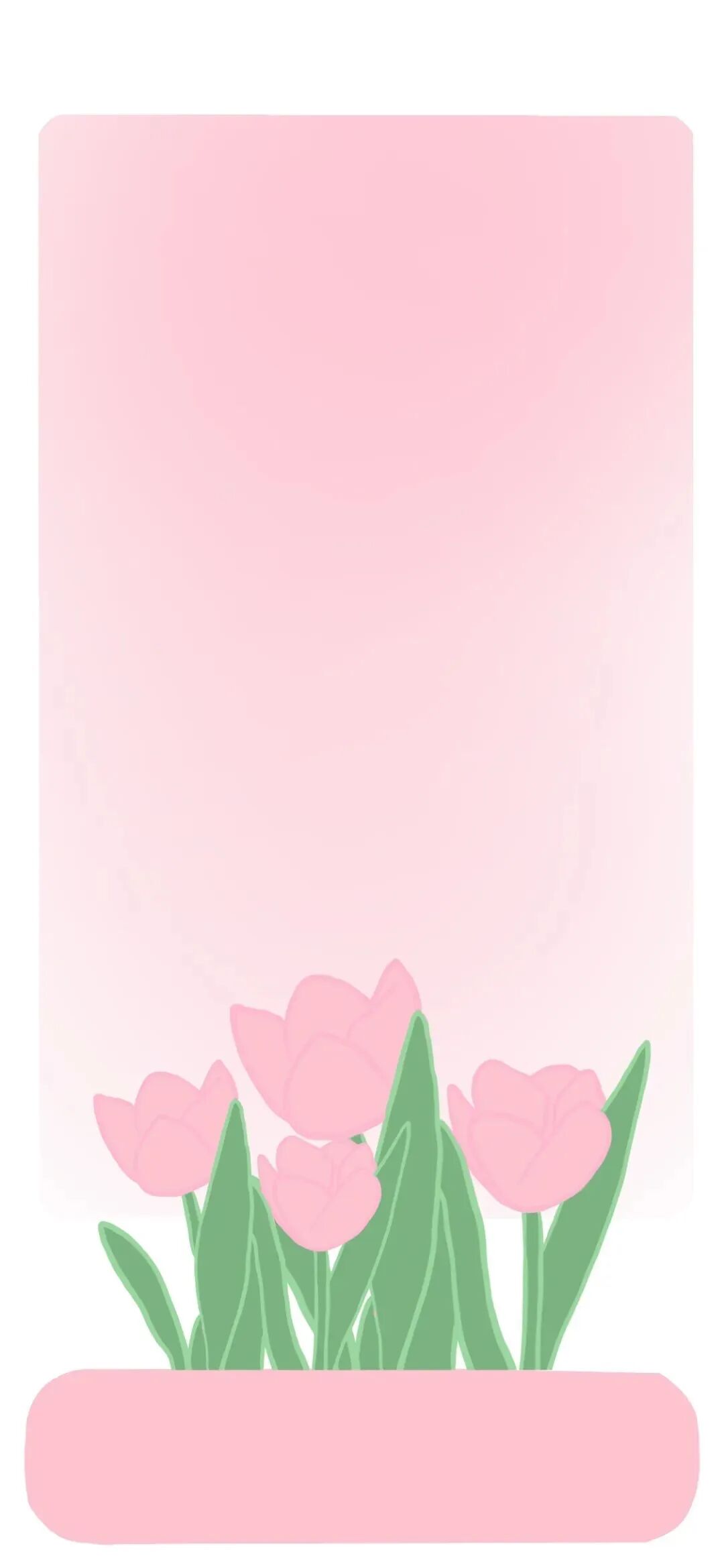 鲜花插画壁纸可爱壁纸套图