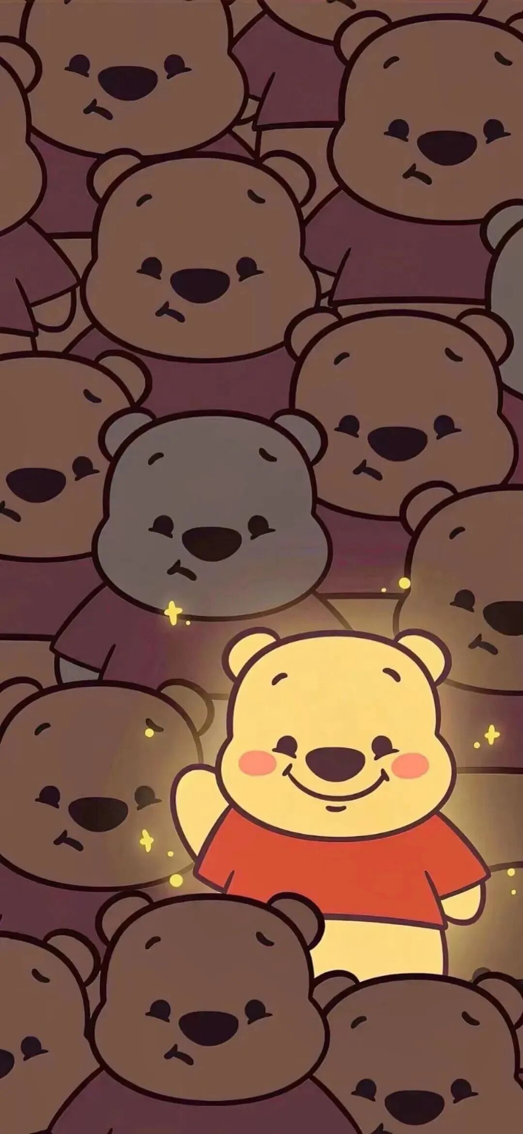 可爱小熊维尼壁纸卡通壁纸