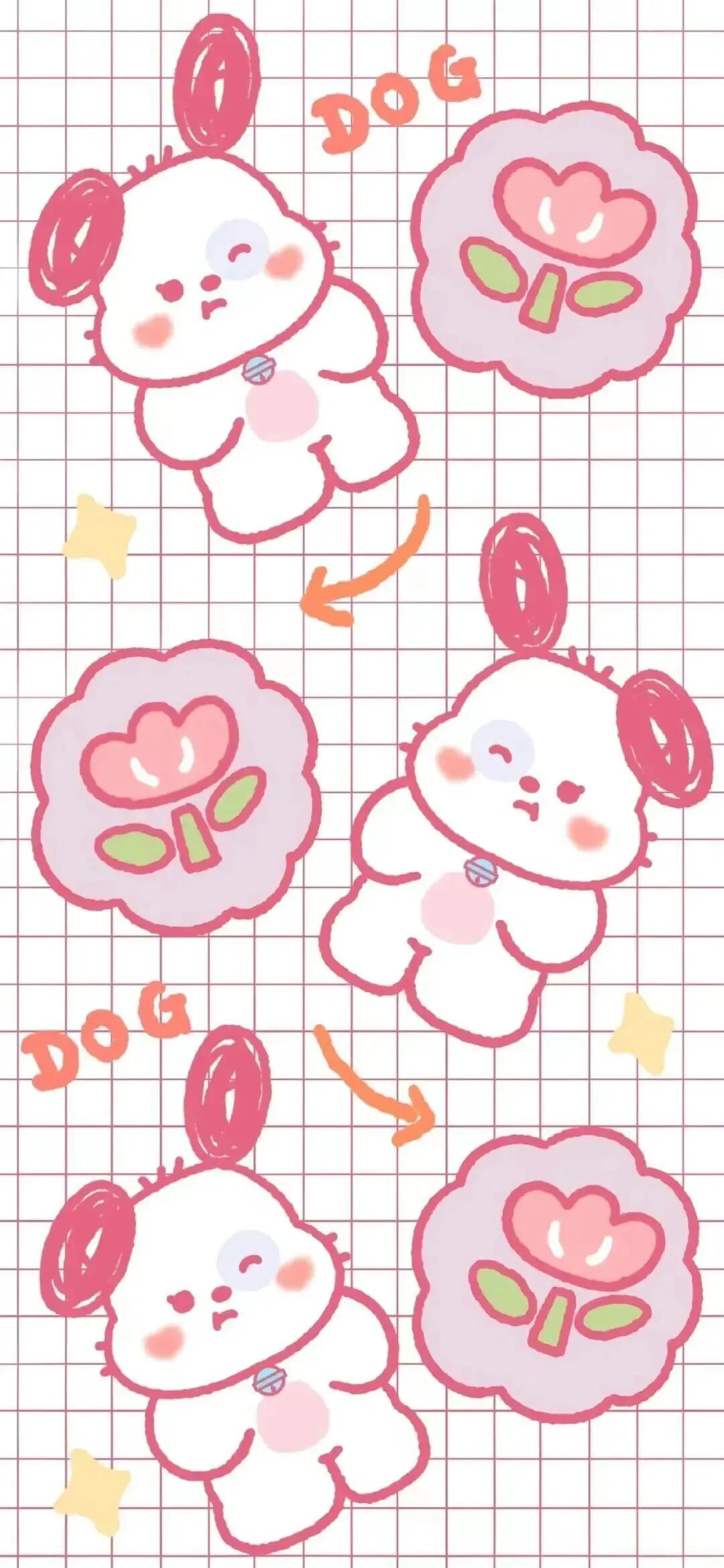 可爱插画壁纸套图