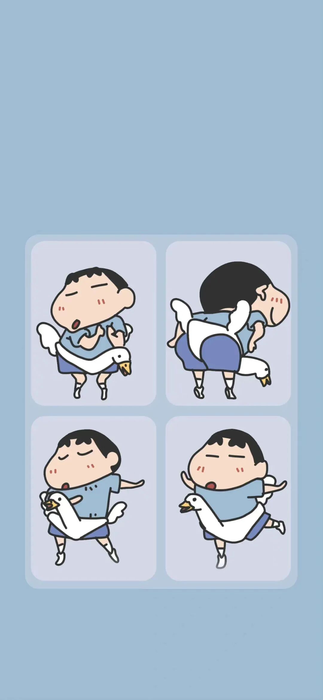 蜡笔小新套图壁纸可爱动漫壁纸简约壁纸