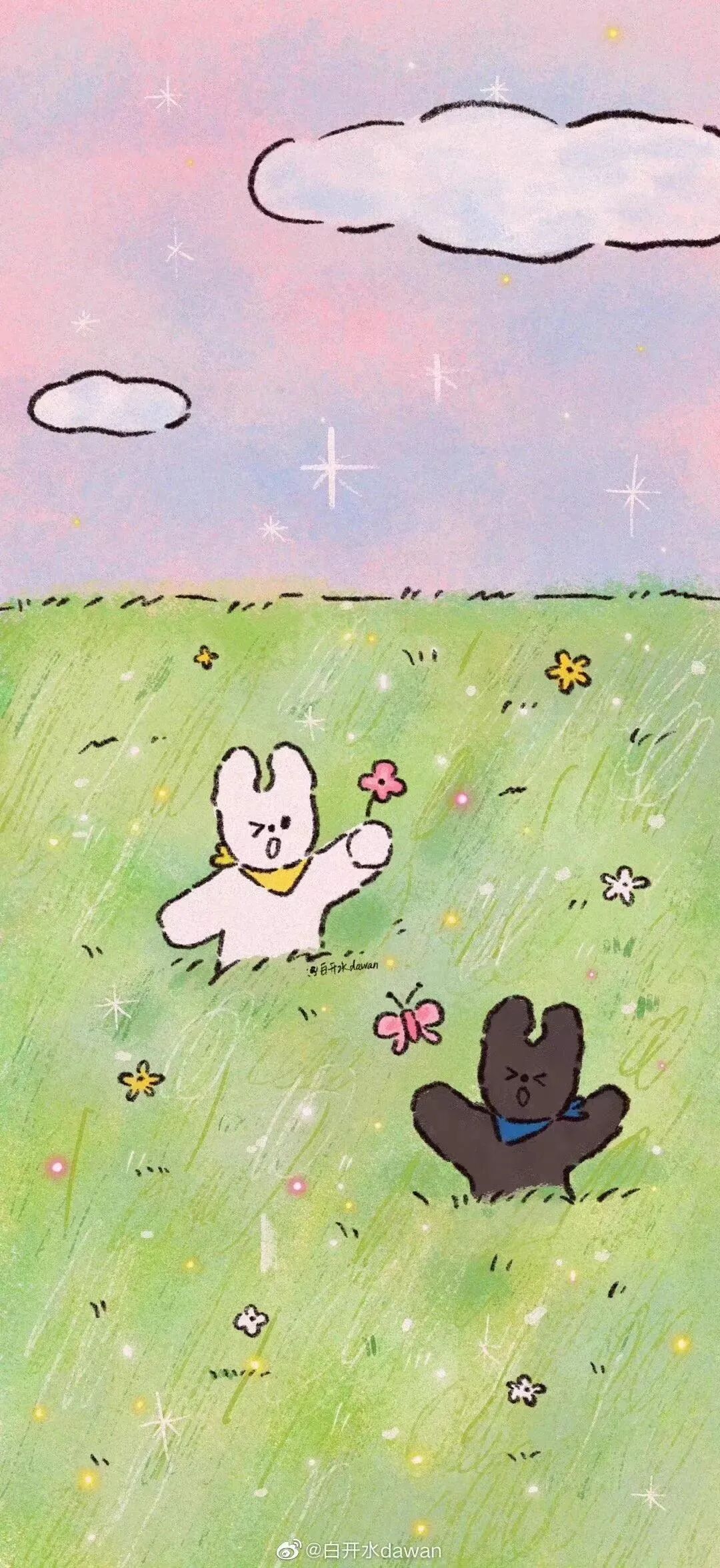 可爱插画壁纸