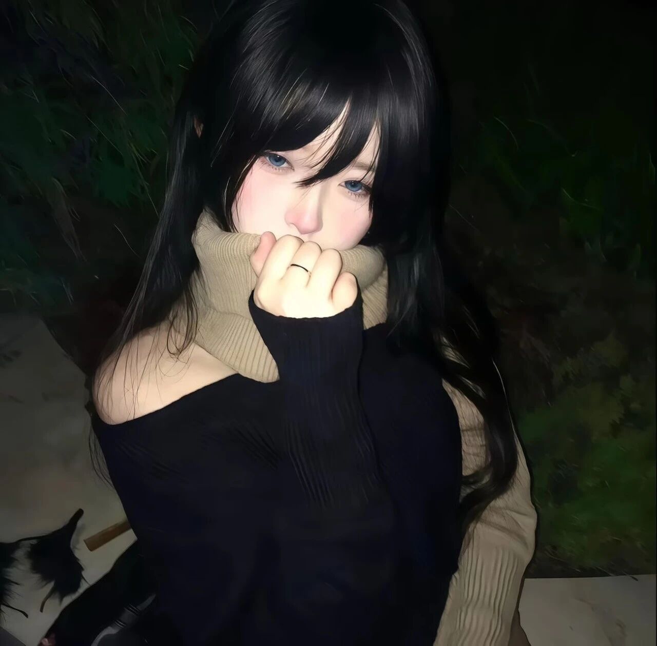 纯欲女生头像