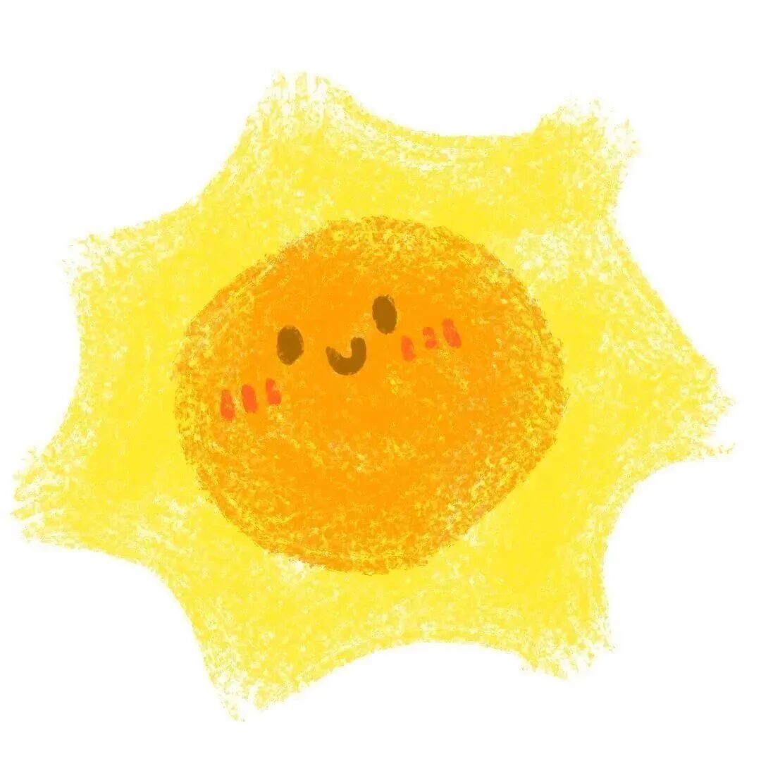 可爱太阳卡通头像