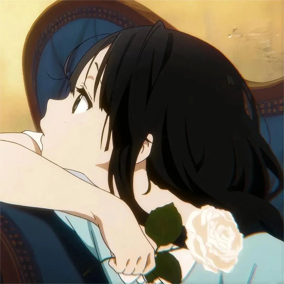 鲜花甜妹动漫头像女