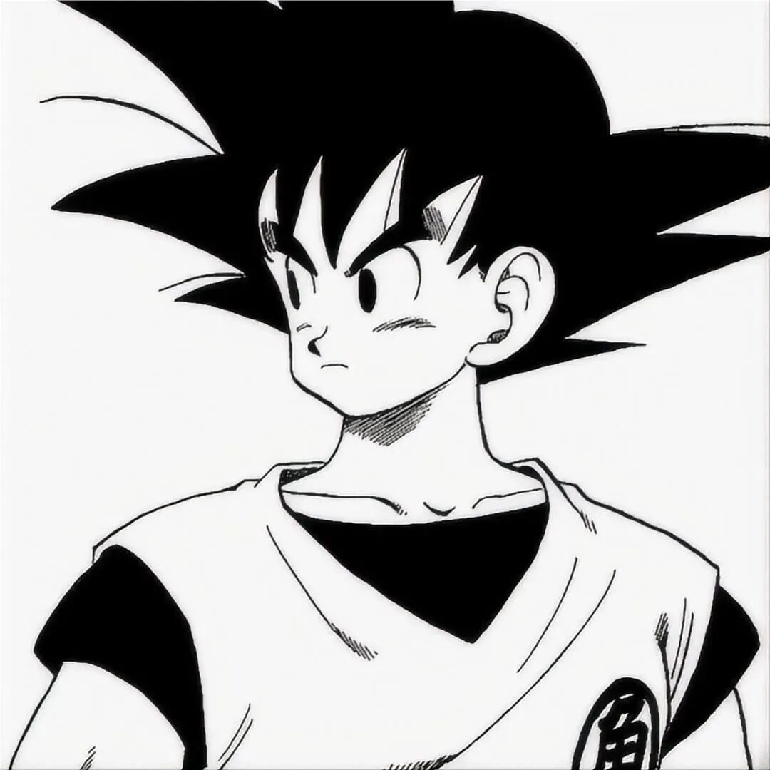 黑白七龙珠孙悟空动漫头像男