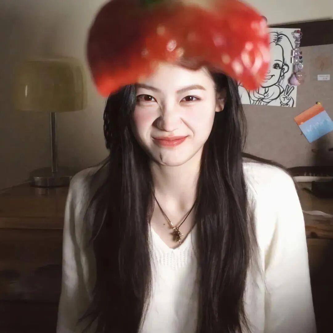 甜妹爱笑女生头像