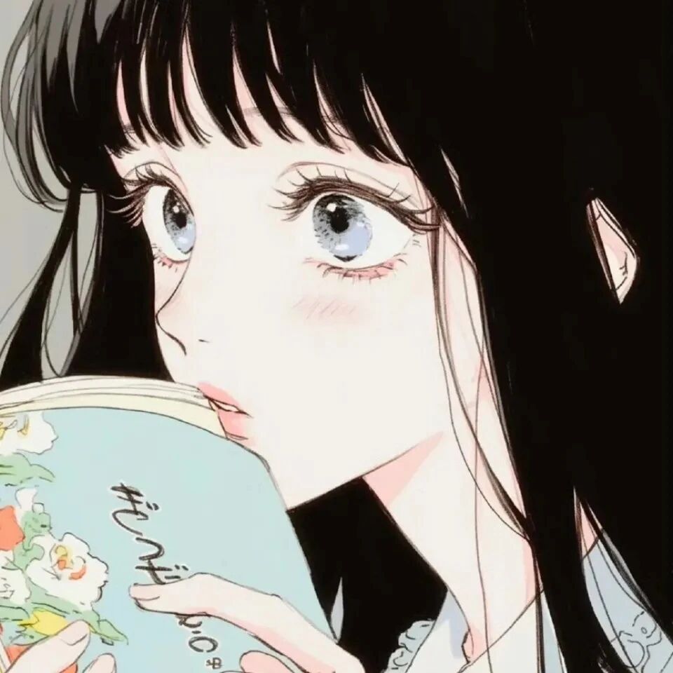 古早感动漫头像女