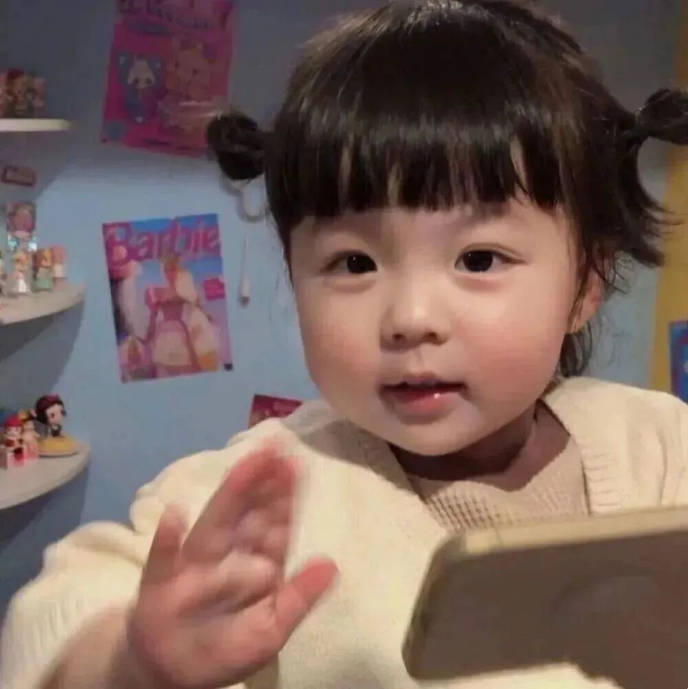 丸子妹小女孩萌娃头像