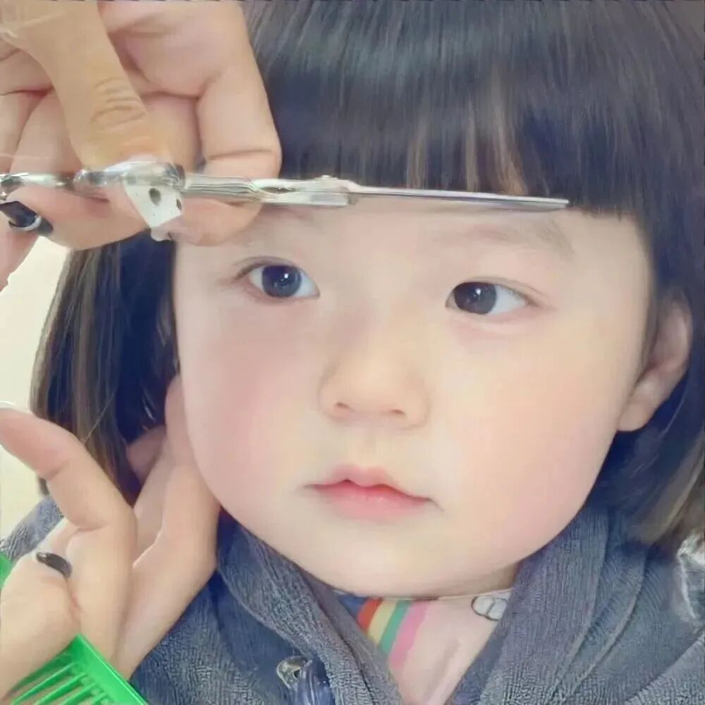 丸子妹小女孩萌娃头像