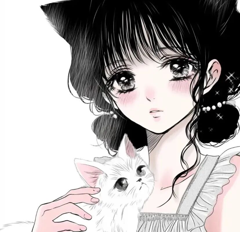 古早感动漫头像女