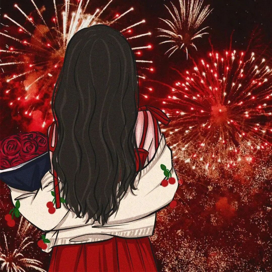 情侣头像 动漫情侣头像 动漫情头  情头 超甜头像 新年 新年头像 新年情头 新年情侣头像