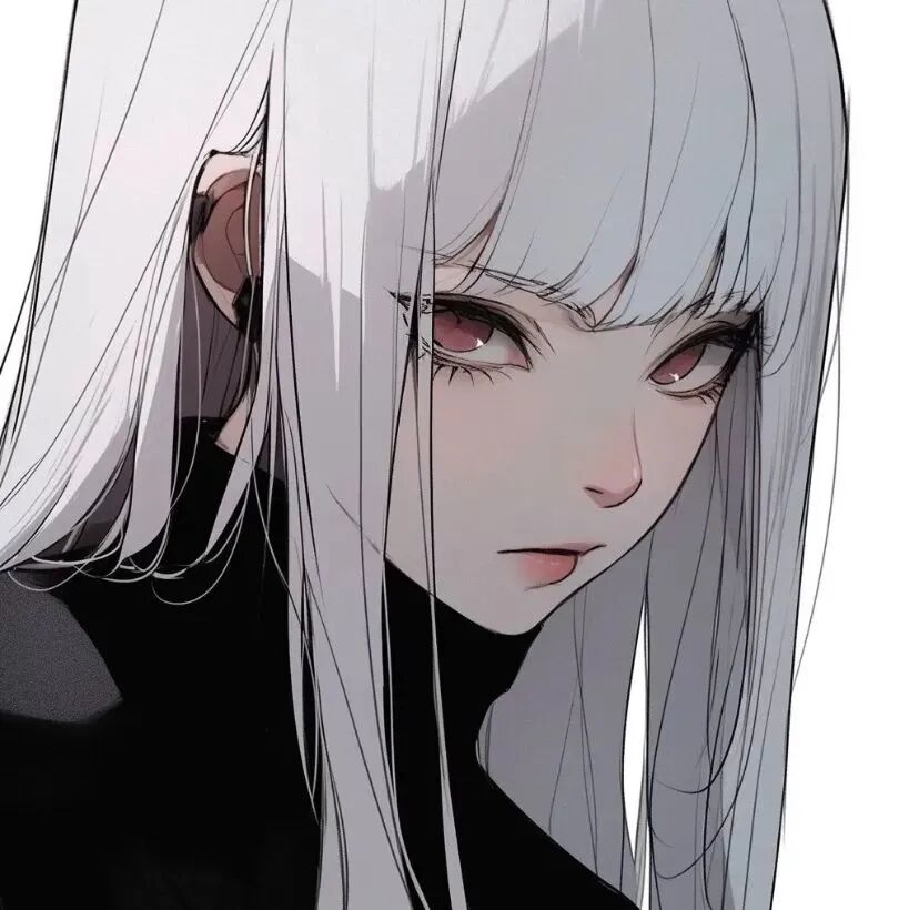 高冷动漫头像女
