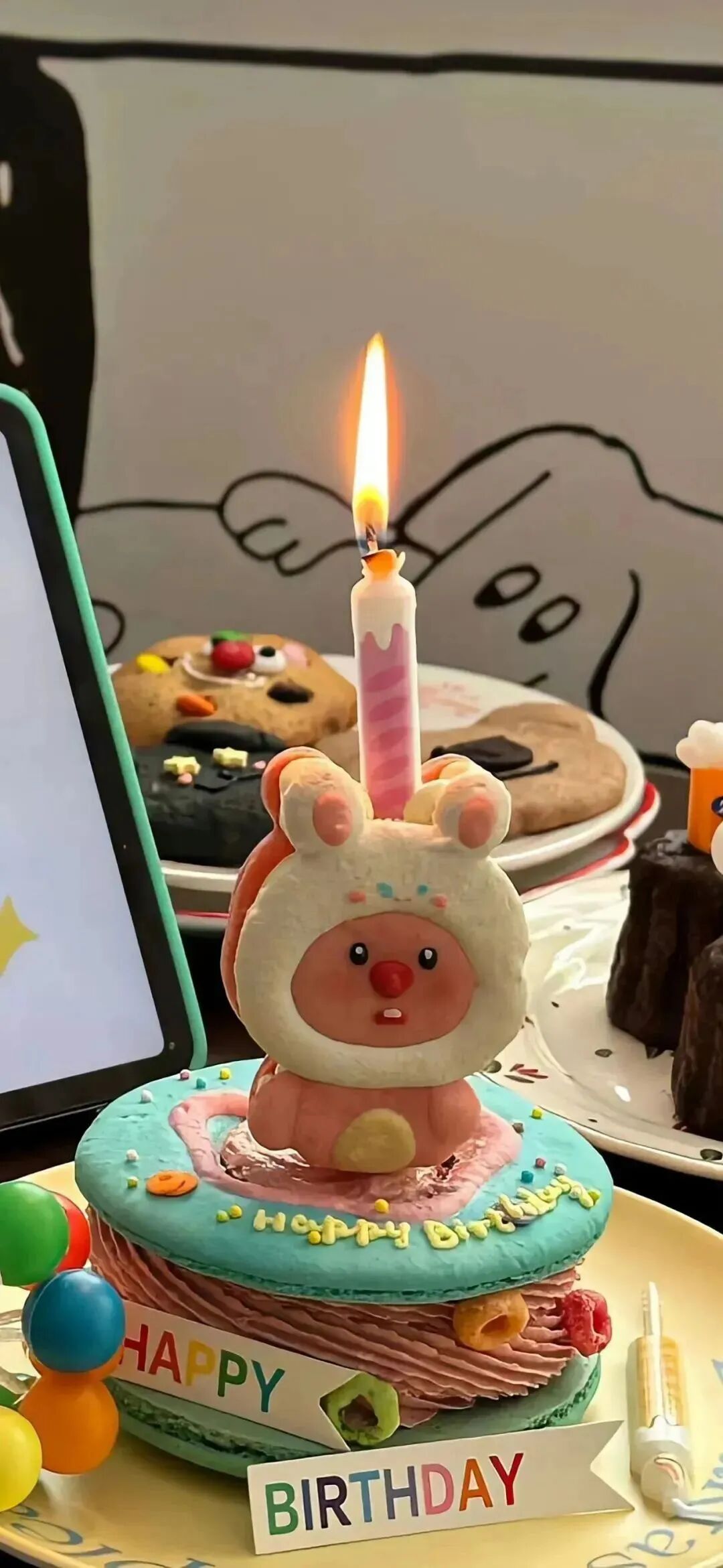 可爱生日快乐壁纸
