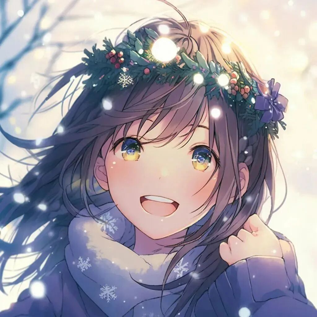 动漫头像  动漫女 动漫女头  动漫头像女 圣诞 圣诞头像 圣诞动漫 圣诞动漫头像